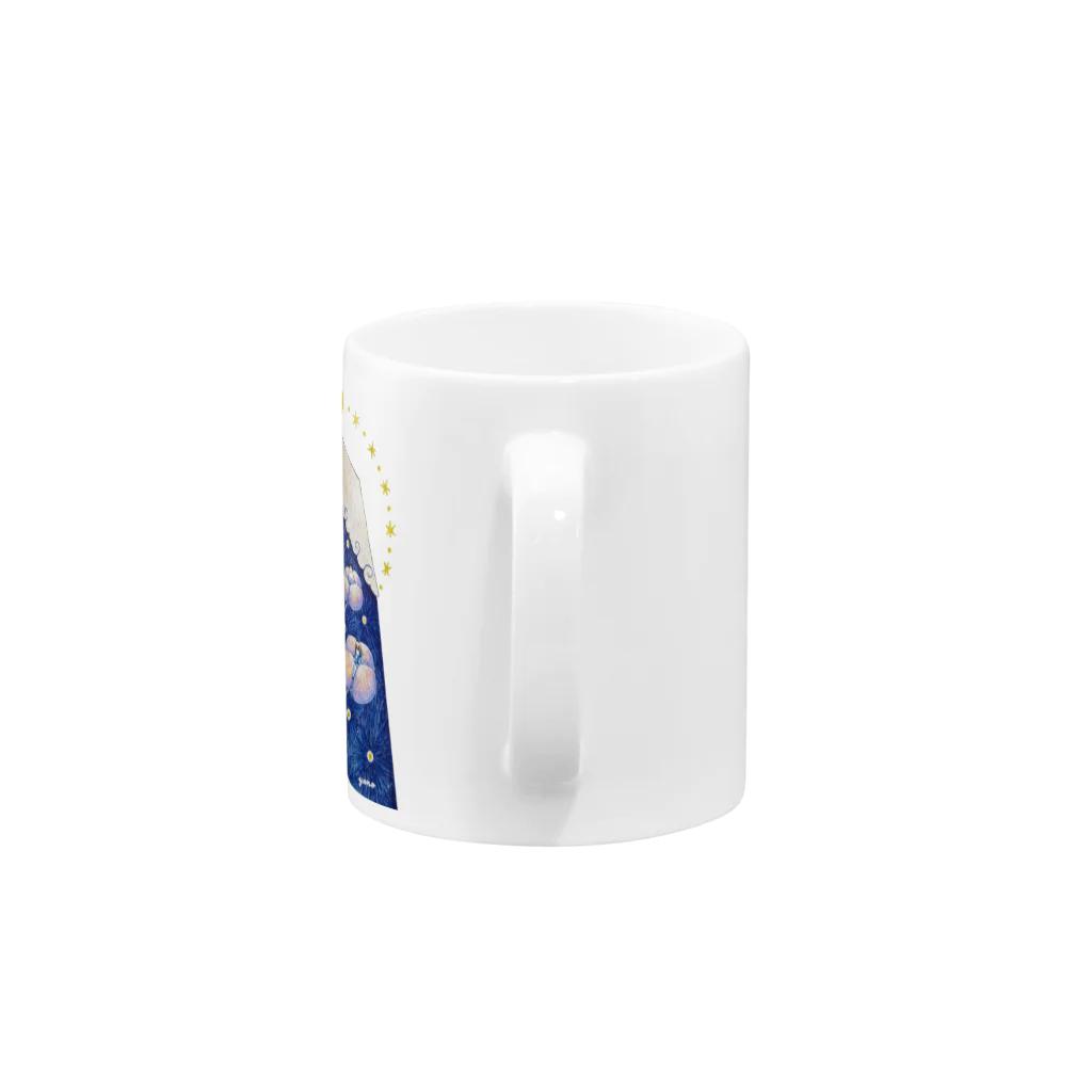 夜の息吹堂のおやすみの前に Mug :handle