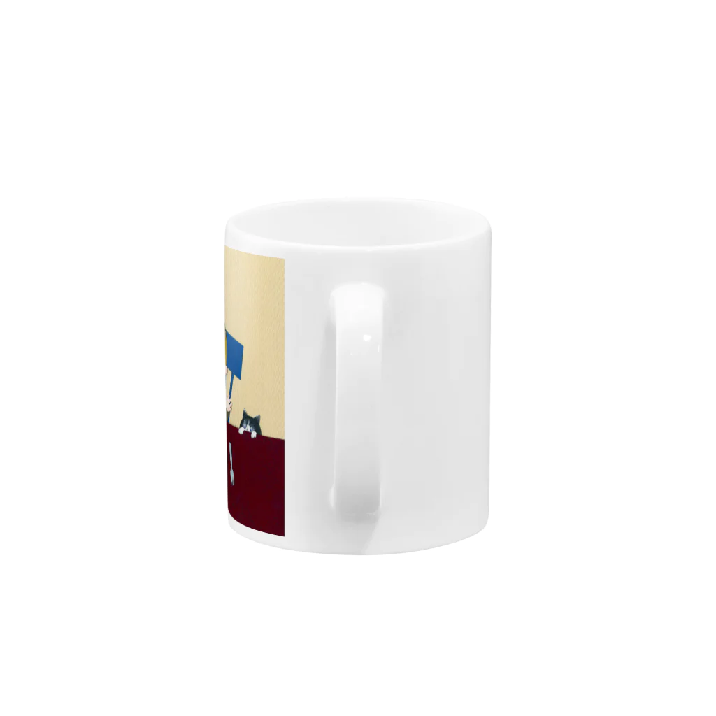 たかはしのぞみのwhat's this dinner? Mug :handle