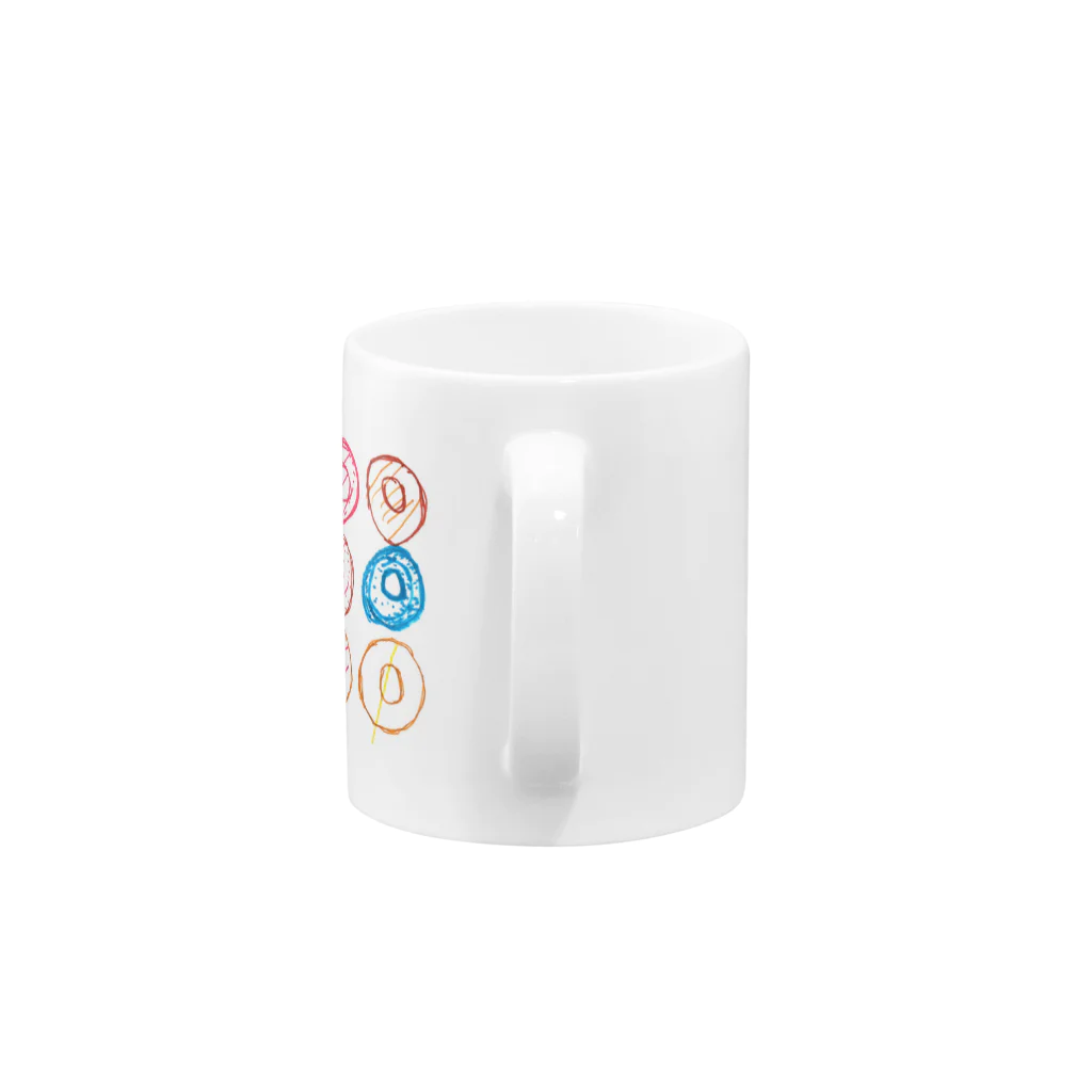 ケラピーSHOPのドーナツ Mug :handle