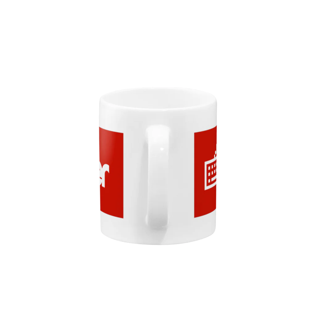 ハルカゼデザインのIT業界 Mug :handle