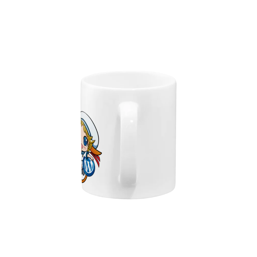 WordBench Kobe 100thの WBKOBE 100th PT03 Mug :handle