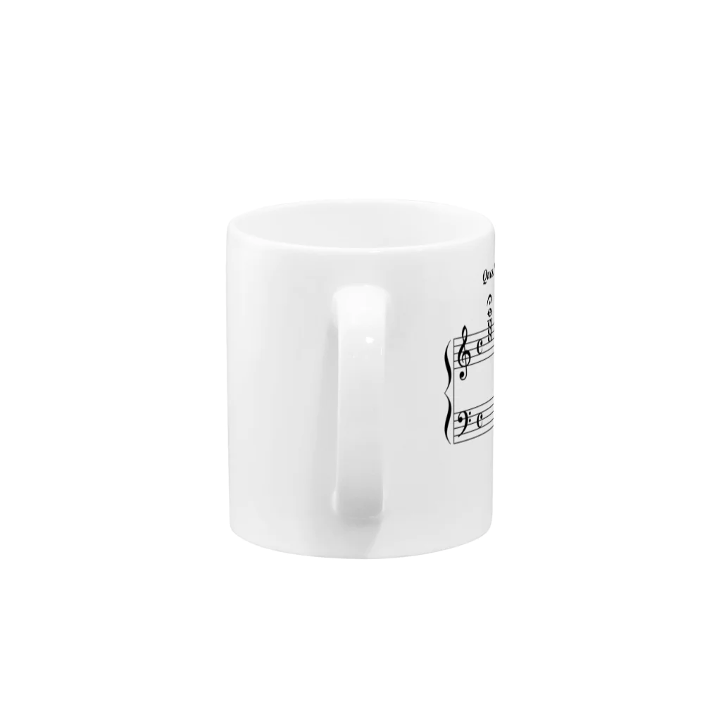 青木智哉（ともやん）公式のメンケン終止 Mug :handle