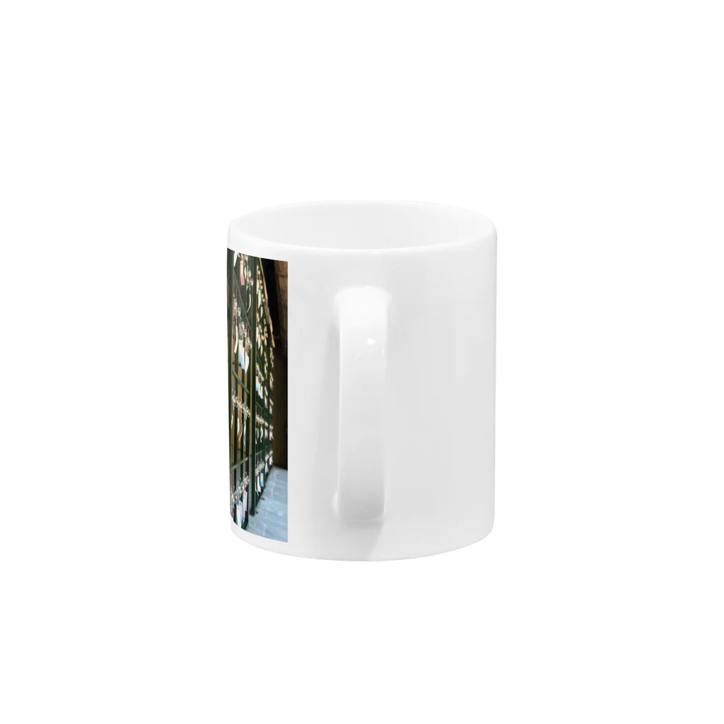 mimifineのガラスの風鈴 Mug :handle