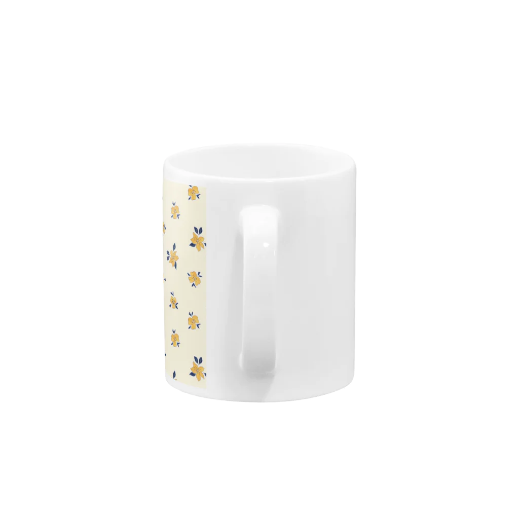 orange_honeyの花柄21 Mug :handle