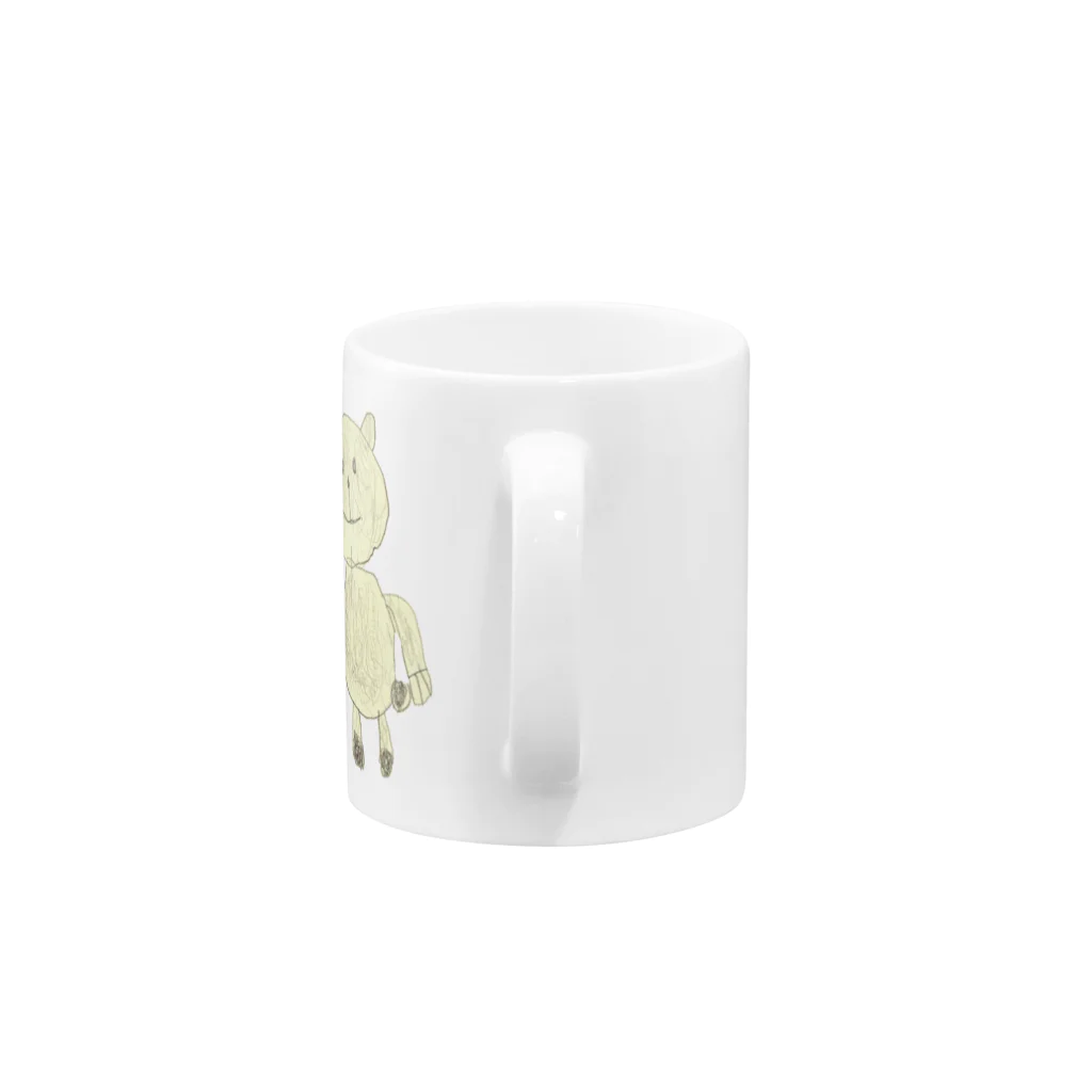 ふーちゃんのお店のふーちゃんのクマ Mug :handle