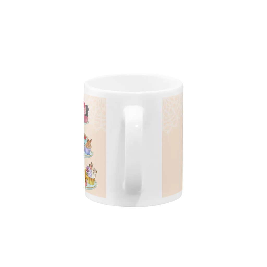 むぎのウサ菓子vol3 Mug :handle