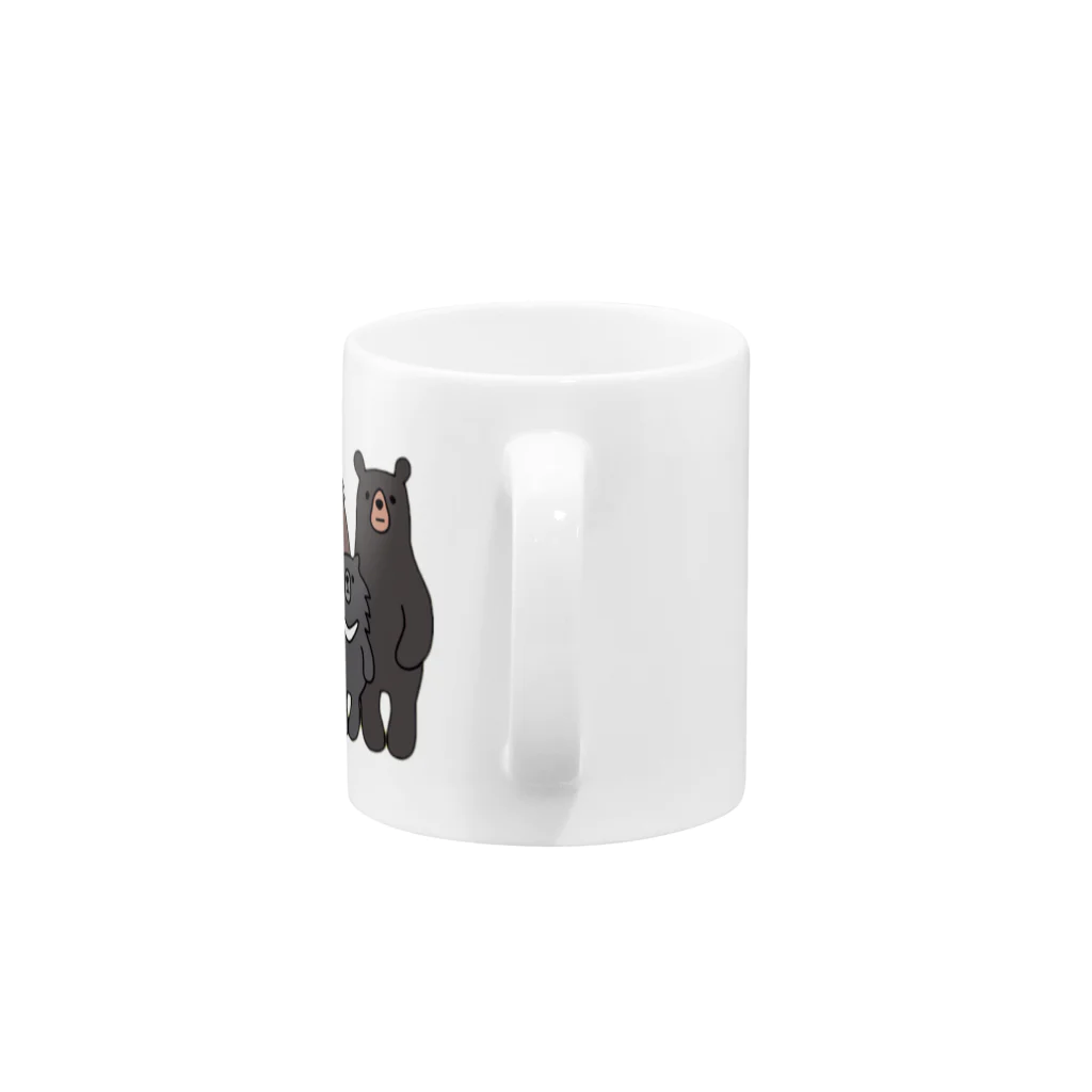 はらまきのクマオールスターズ Mug :handle