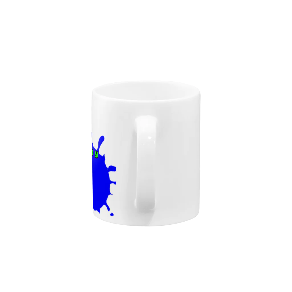 Rugbyshopのcolorful paint Mug :handle
