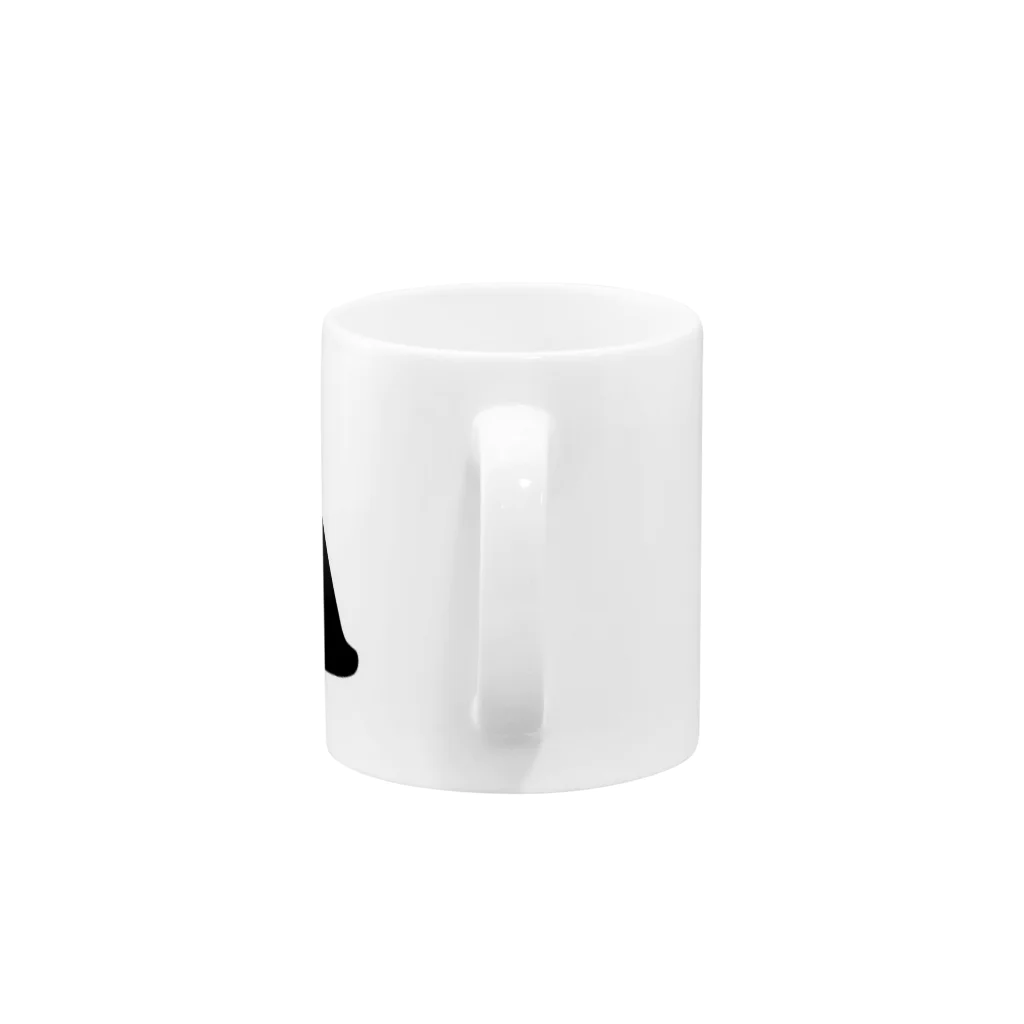 洋食ニューマインドのイニシャル“A” Mug :handle