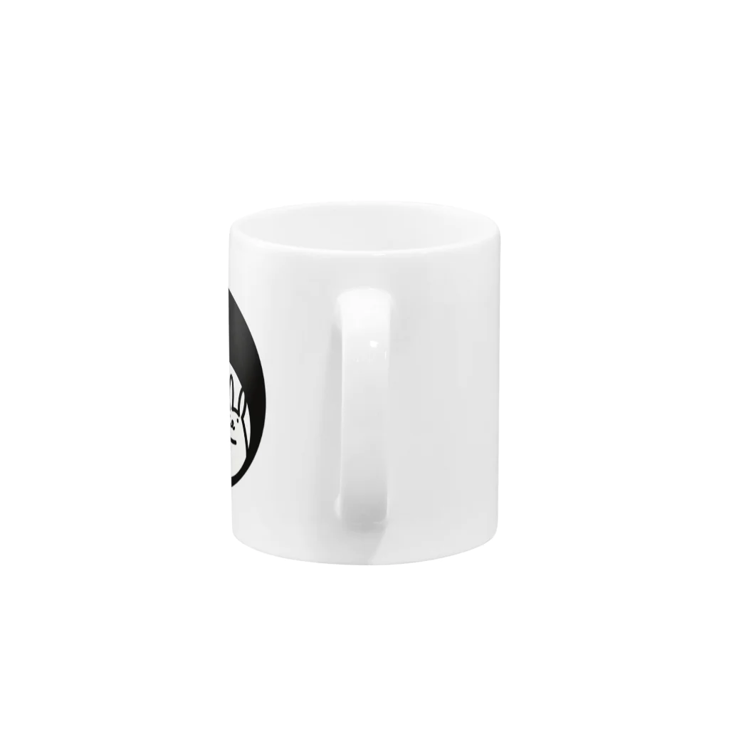 ミケタマのYear_of_the_Rabbit Mug :handle