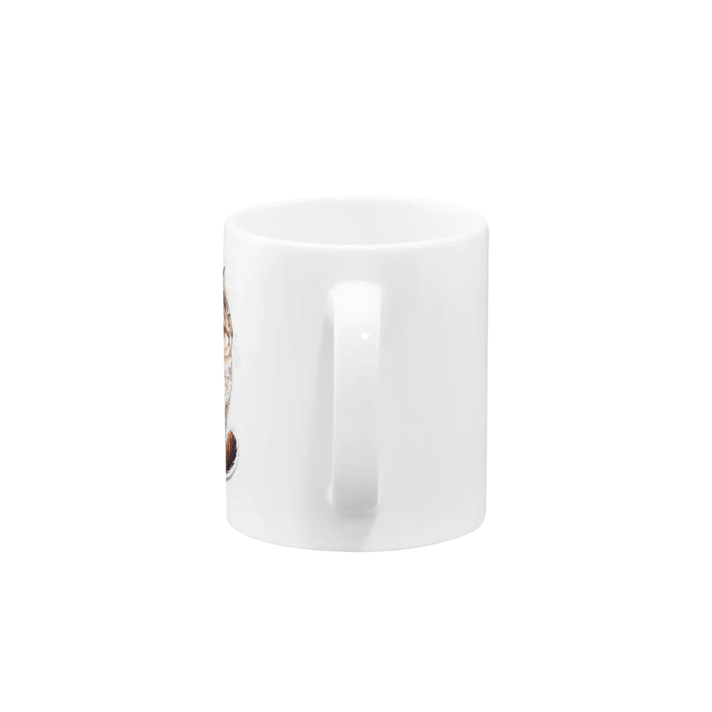 Yexlのねこじろ Mug :handle