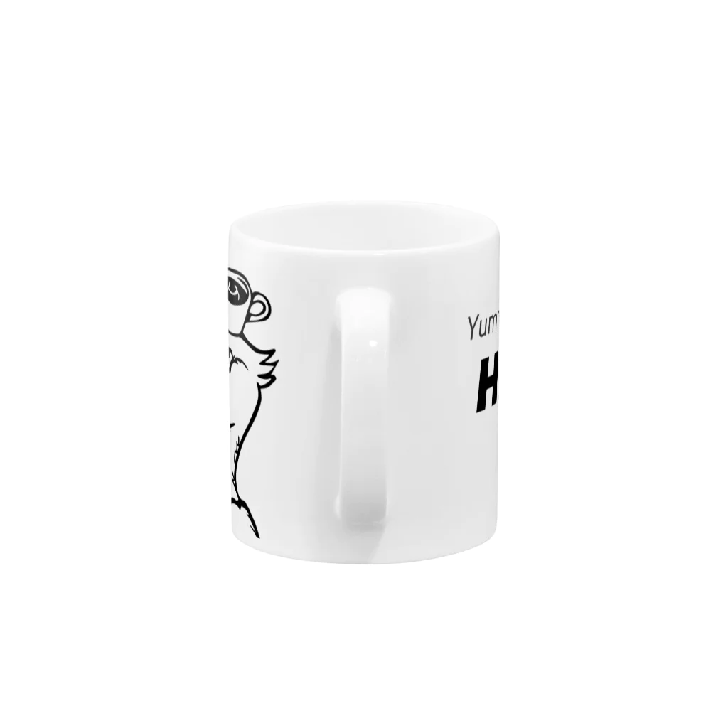 Curry HINATA-YA のHINATA-YA ビロコのマグカップ Mug :handle