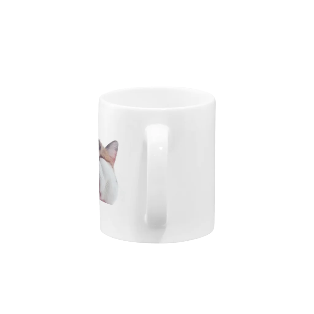 ぽんちゃ ring＠のねこのこたま Mug :handle