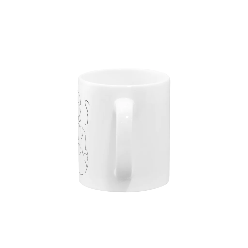 unのちゅ Mug :handle