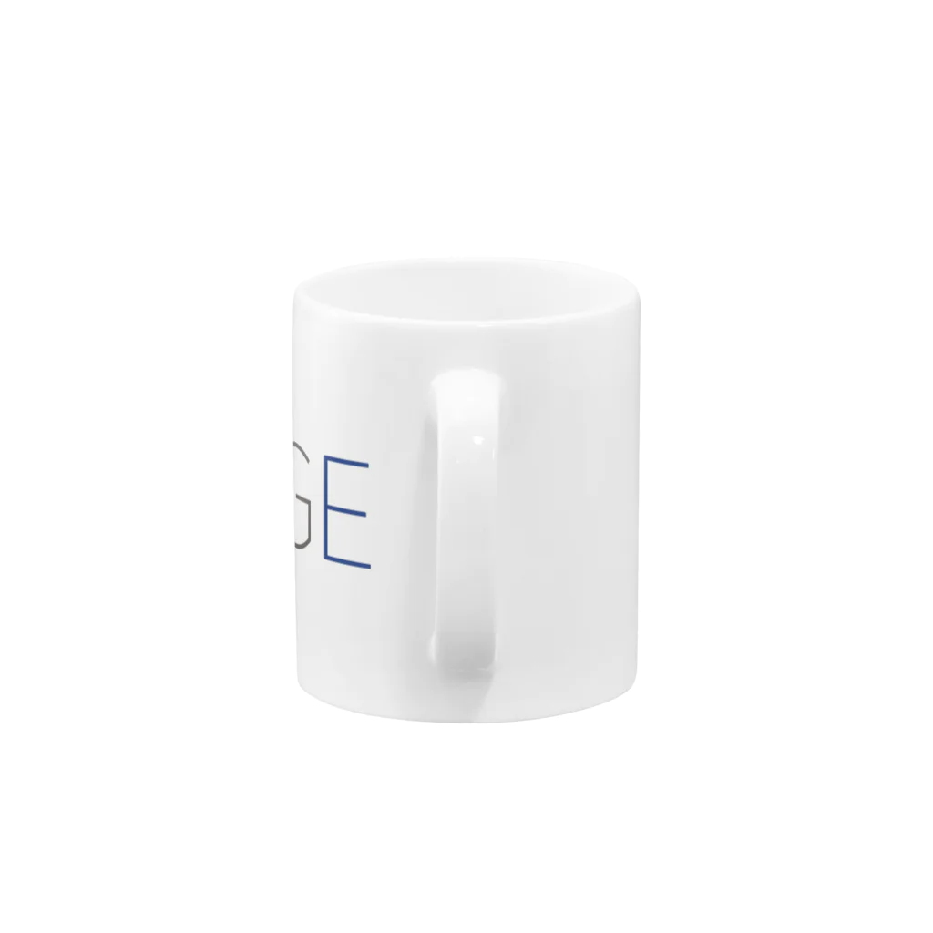 BRIDGE【ブリッジ】公式ショップのBRIDGEロゴ Mug :handle