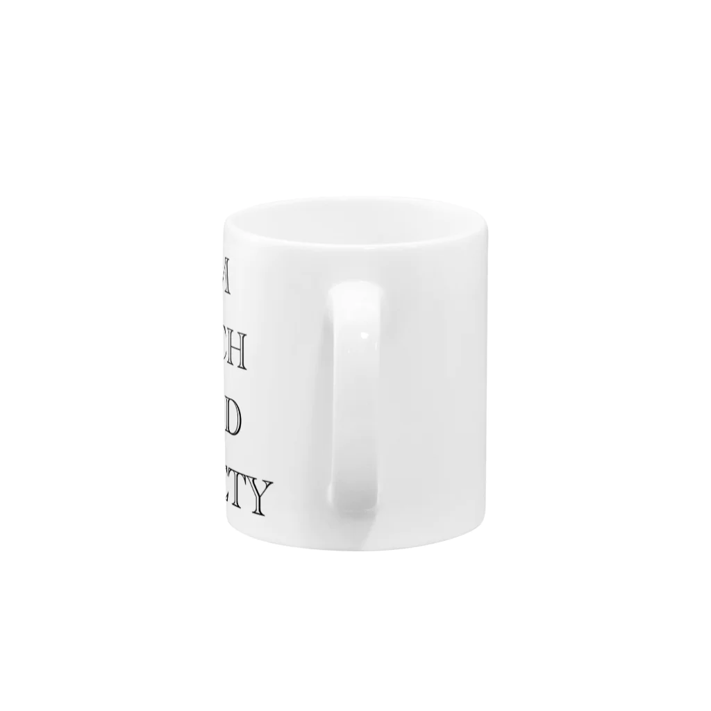 グドール励のI’M RICH AND NINETY Mug :handle