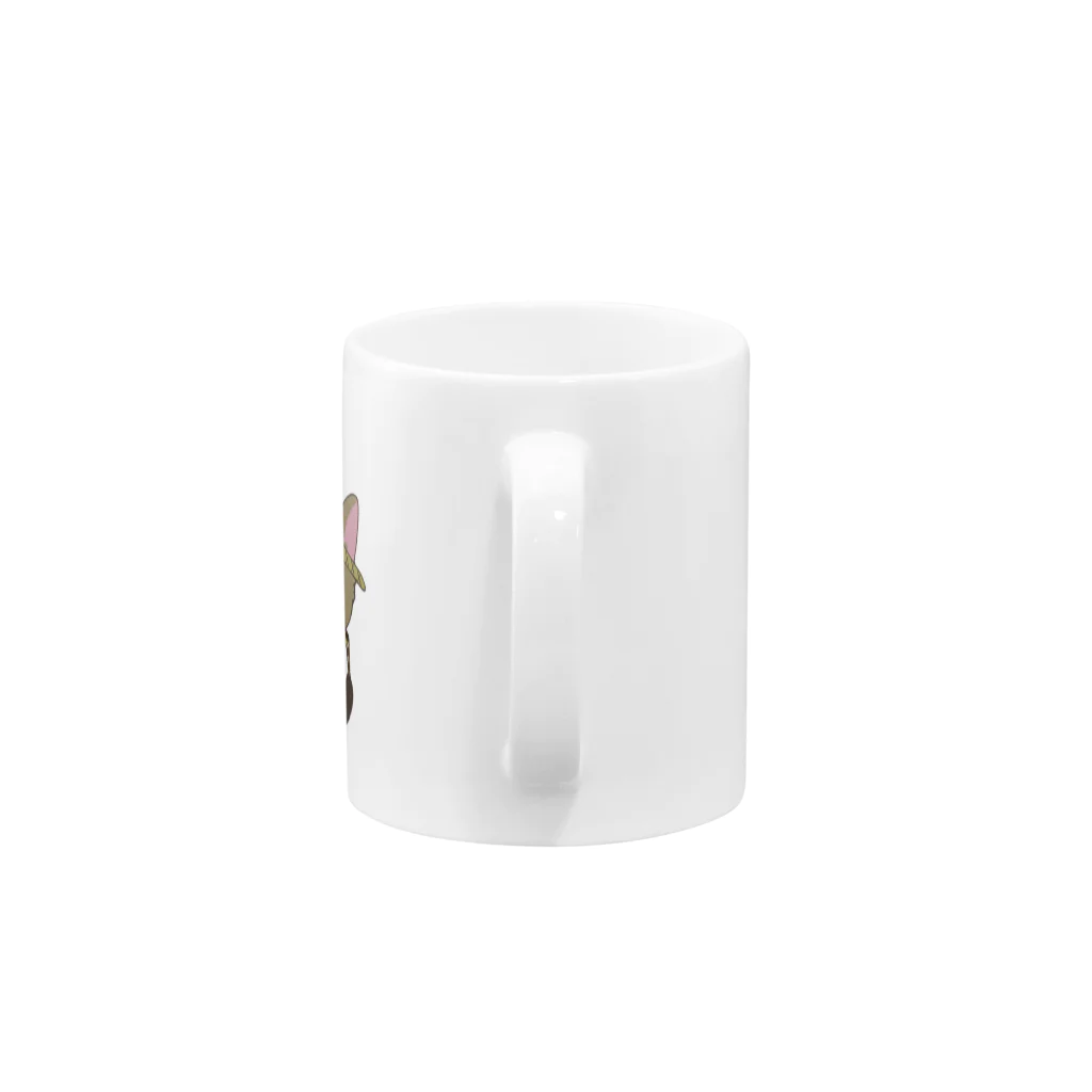 みたらししょっぷのお野菜みーちゃん Mug :handle