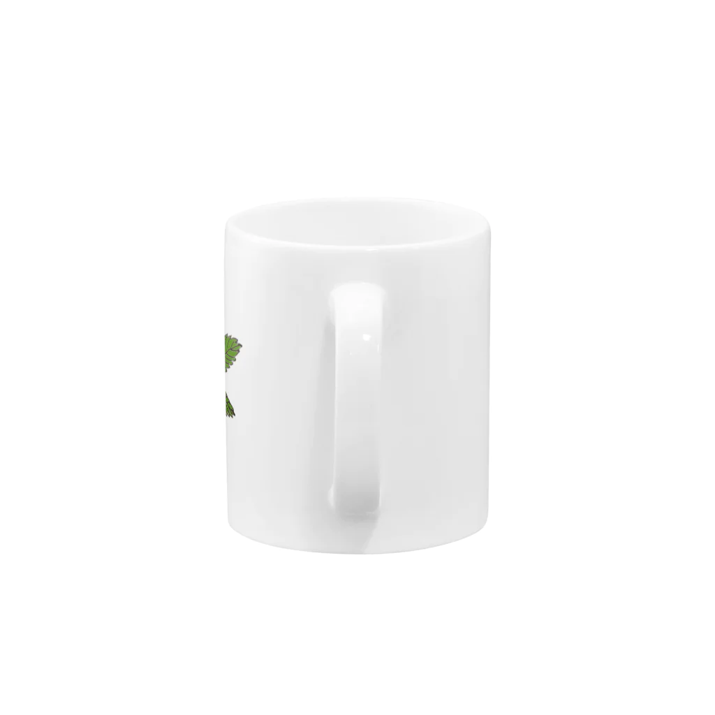 kill meのハッパ Mug :handle