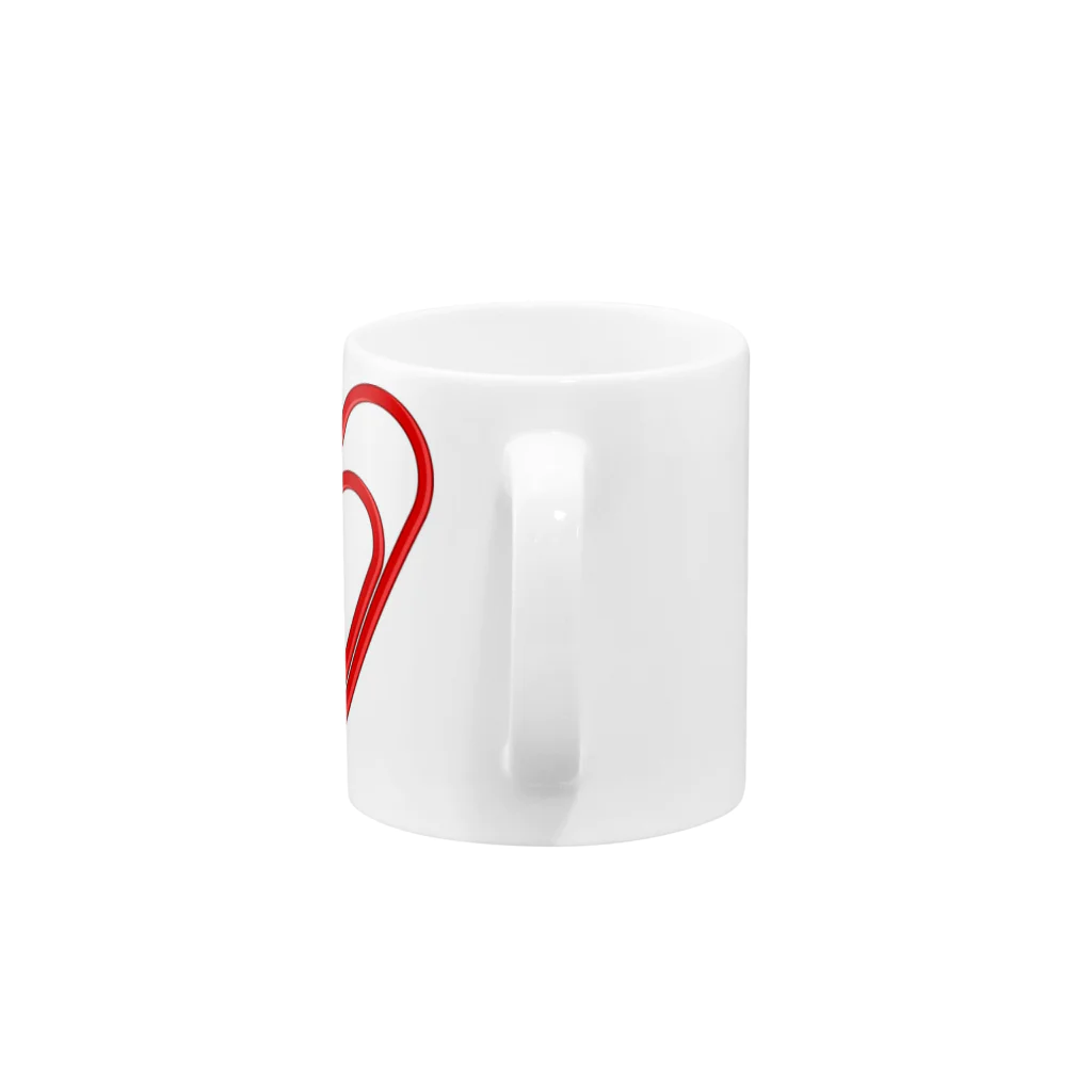 Alteredの赤いクリップ Mug :handle