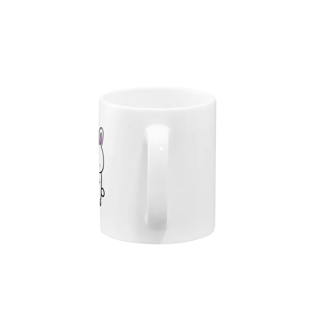 祇園 櫻井健一朗 よしもと芸人のウサギ Mug :handle