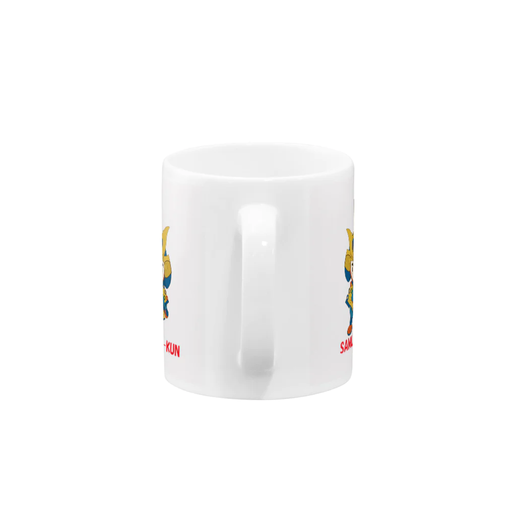 サムライくんショップの東京のゆるキャラ、サムライくんのマグカップです。 Mug :handle