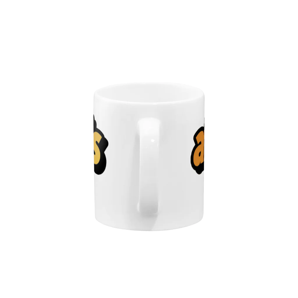 AFTERWARDSのLOGO MUG Mug :handle