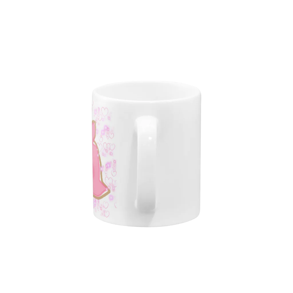 なこちゆるキャラショップのメンダコちゃん Mug :handle