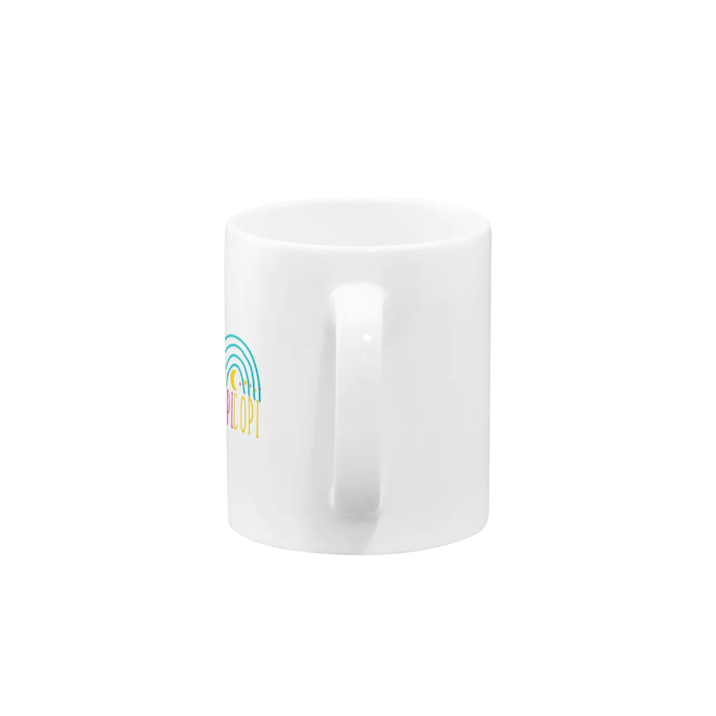 COPI COPI SHOPのCOPICOPI rainbow Mug :handle