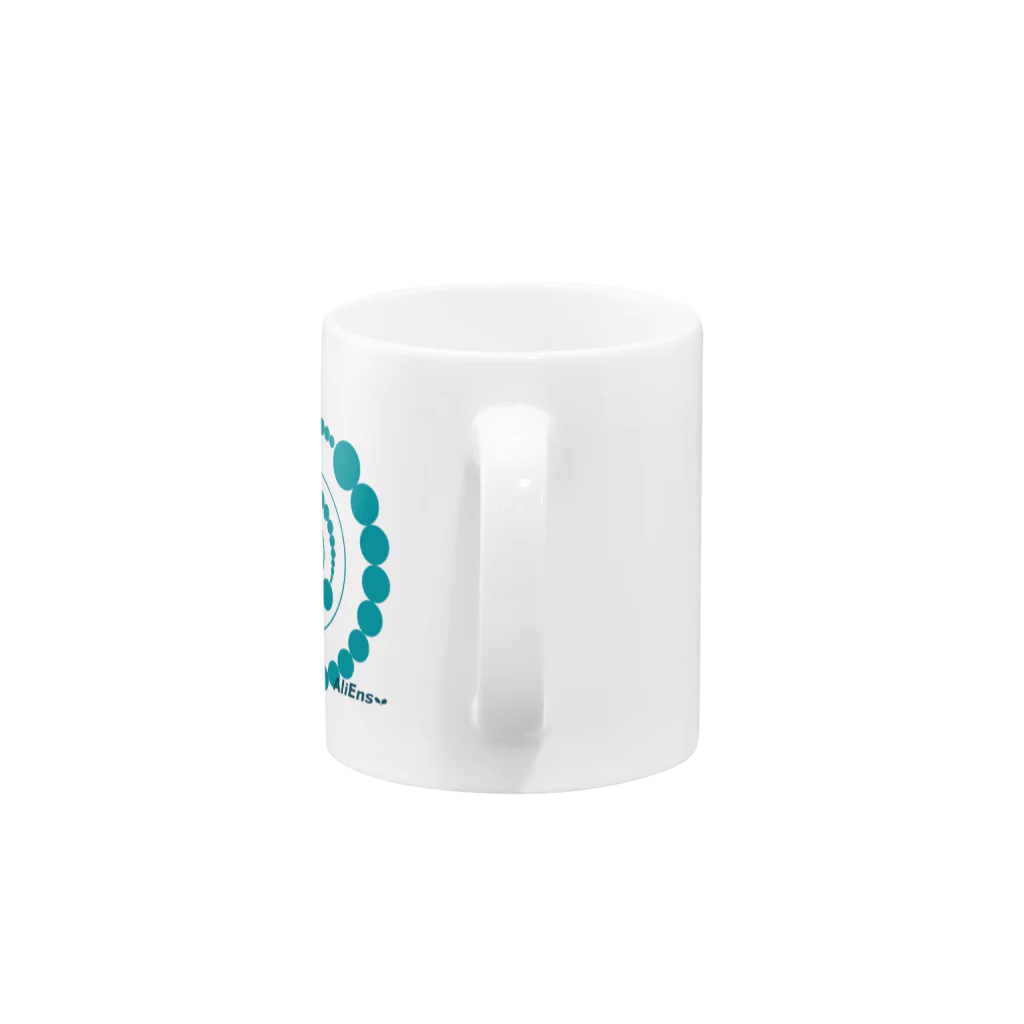 AliEnsのエイリアンズ・マグ・ミステリーサークル Mug :handle