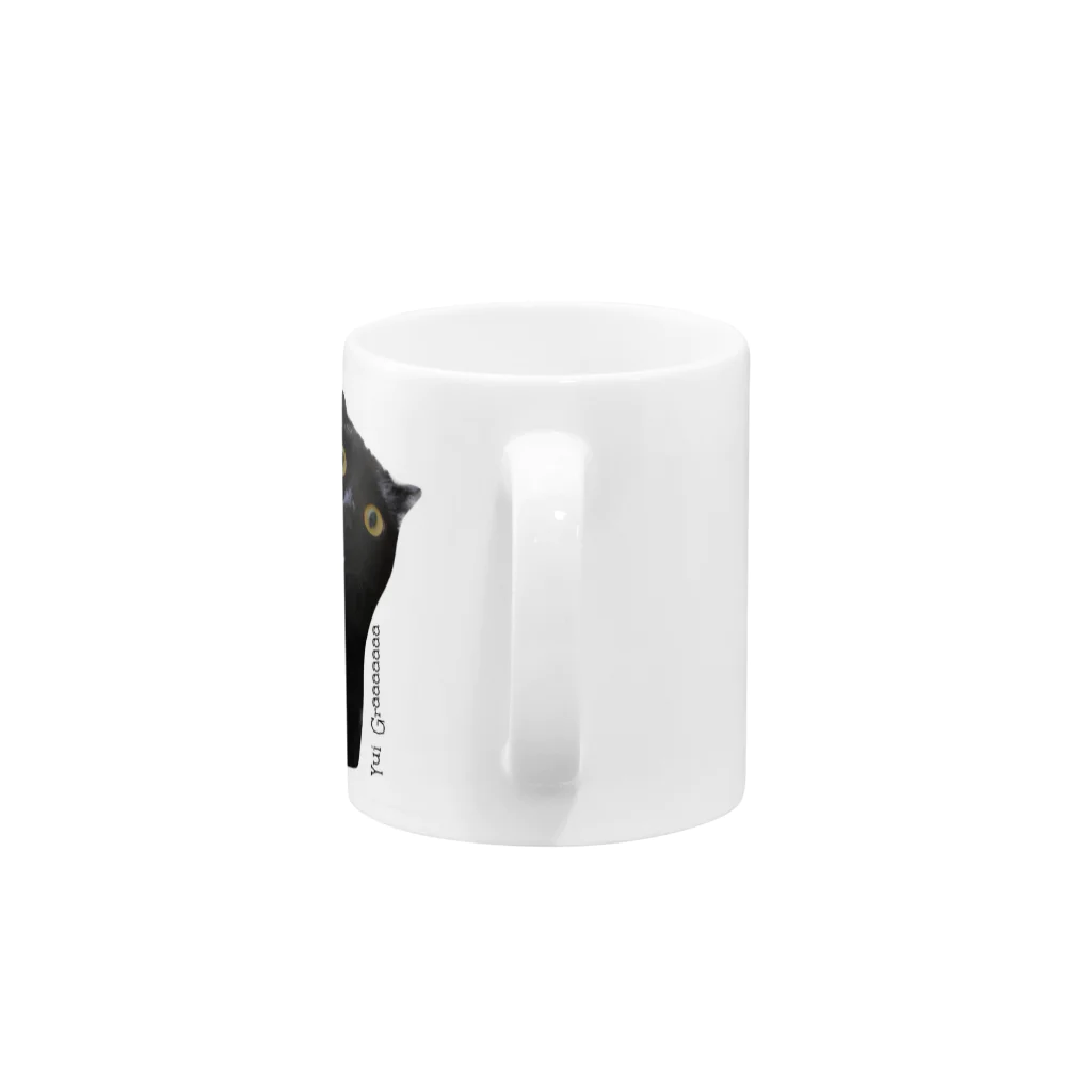 HakubeiのシッポのGraaaaaaaa化け猫仕立て Mug :handle