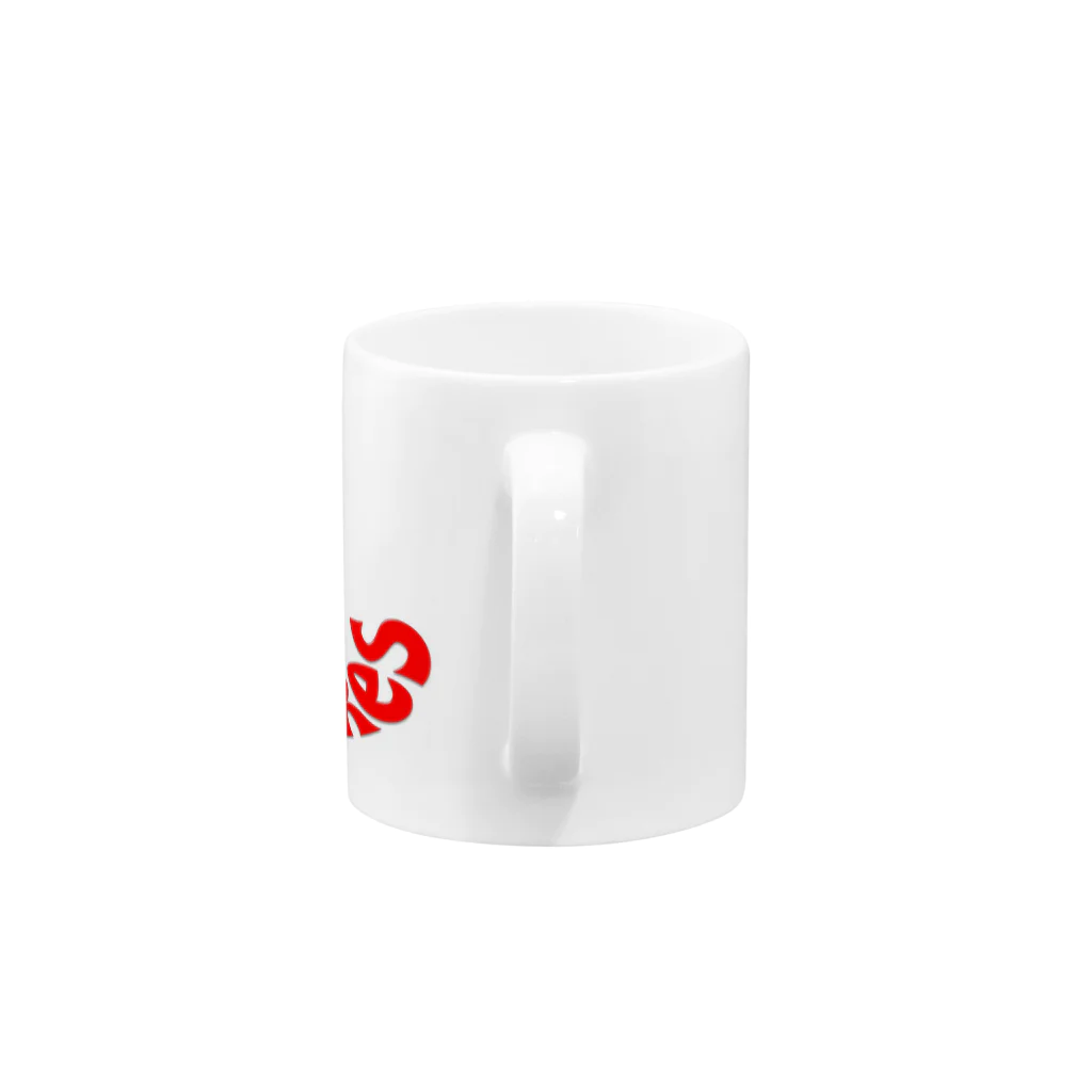 (-_Θメ)PONKUNのNo Nukes Mug :handle