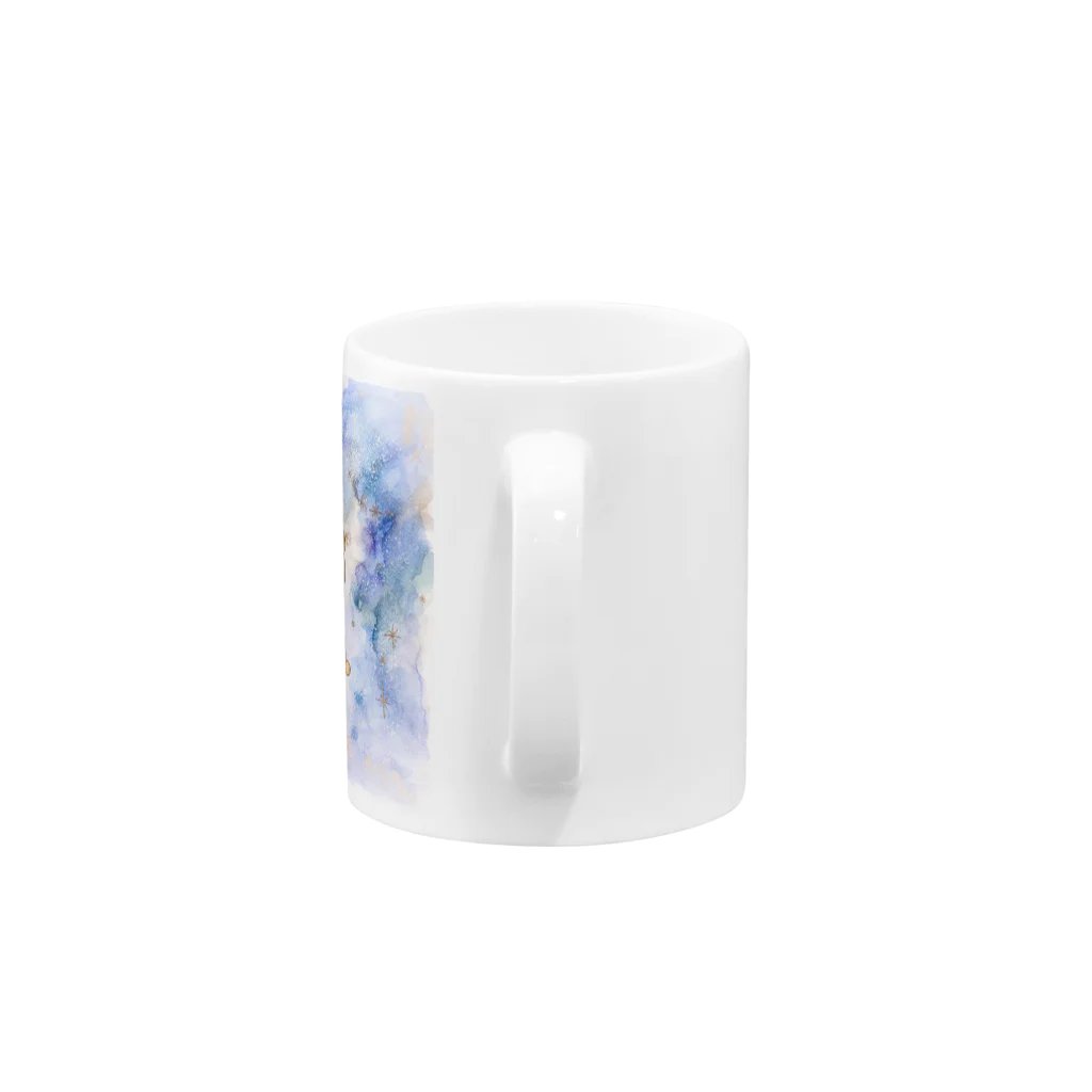 星空物語の星巡り Mug :handle