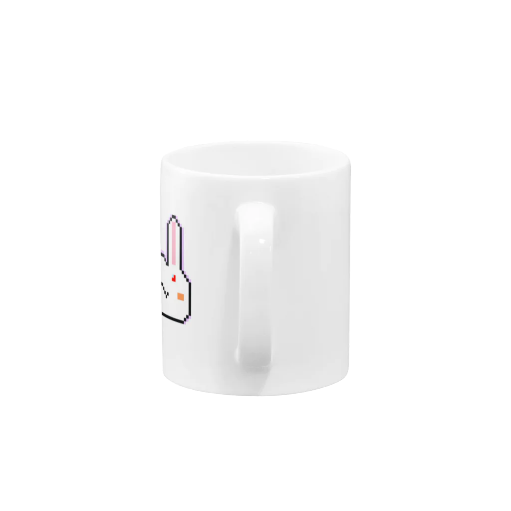 せんとやのはるうさぎ (マグカップ) Mug :handle