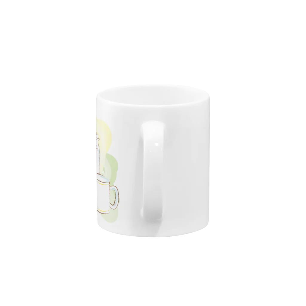 魅螺驅琉工房のenjoy your life Mug :handle