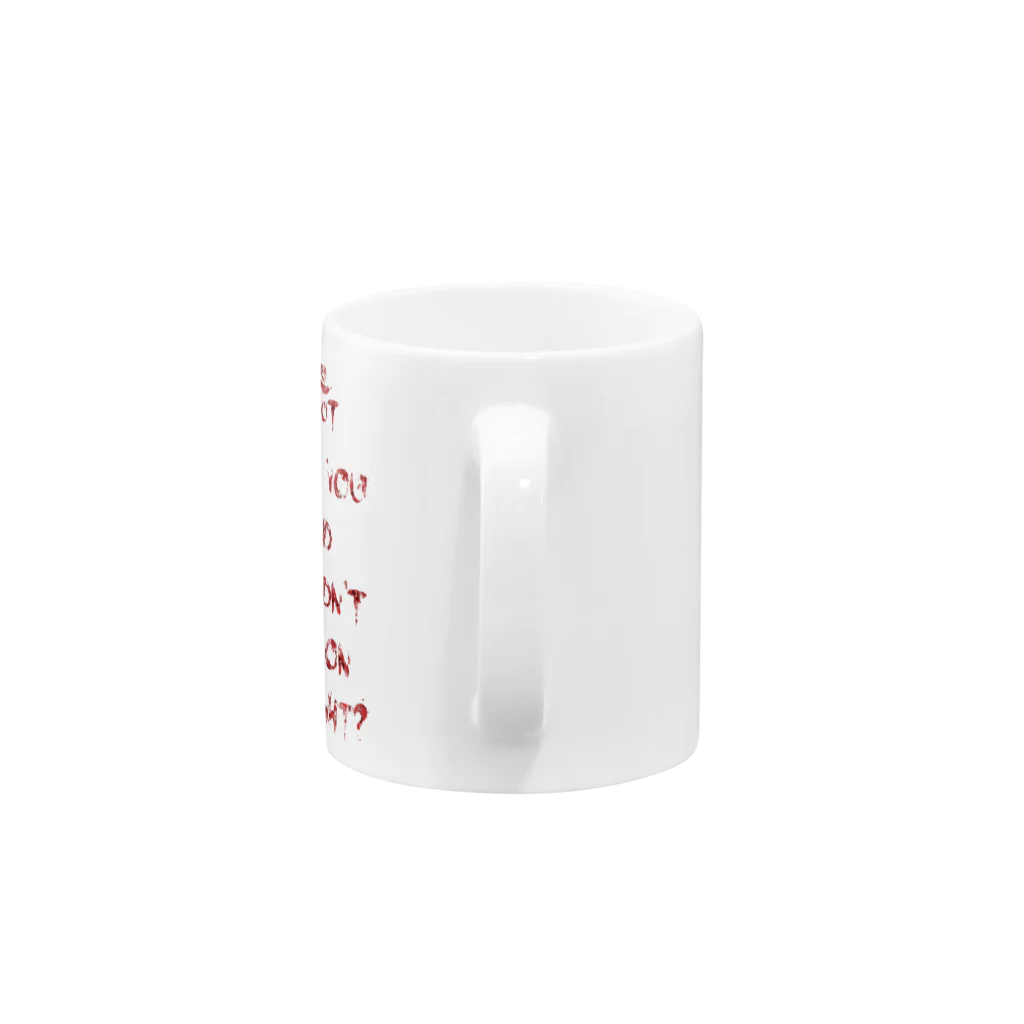 THCOT CLASSICS オカラジグッズ STOREのTHE Lights TC-033 Mug :handle