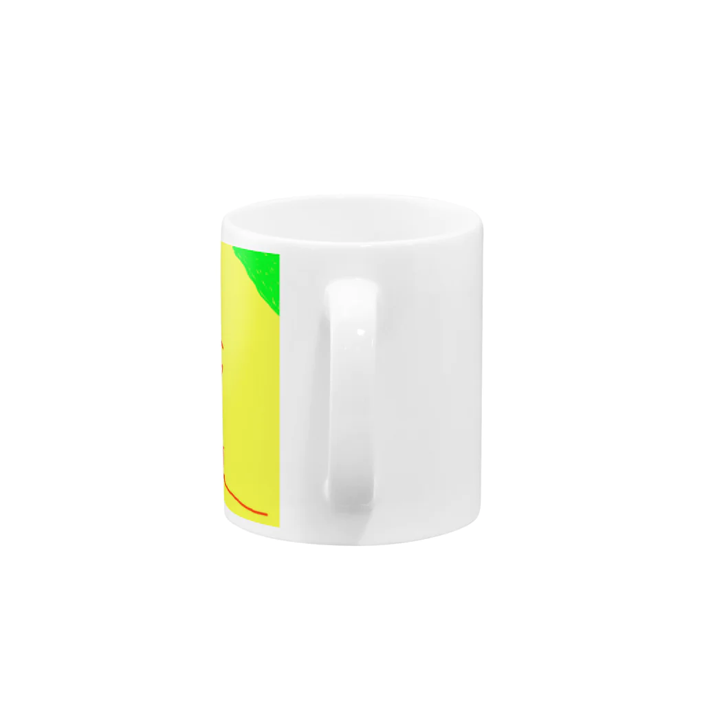 hit and likeのオムライス Mug :handle