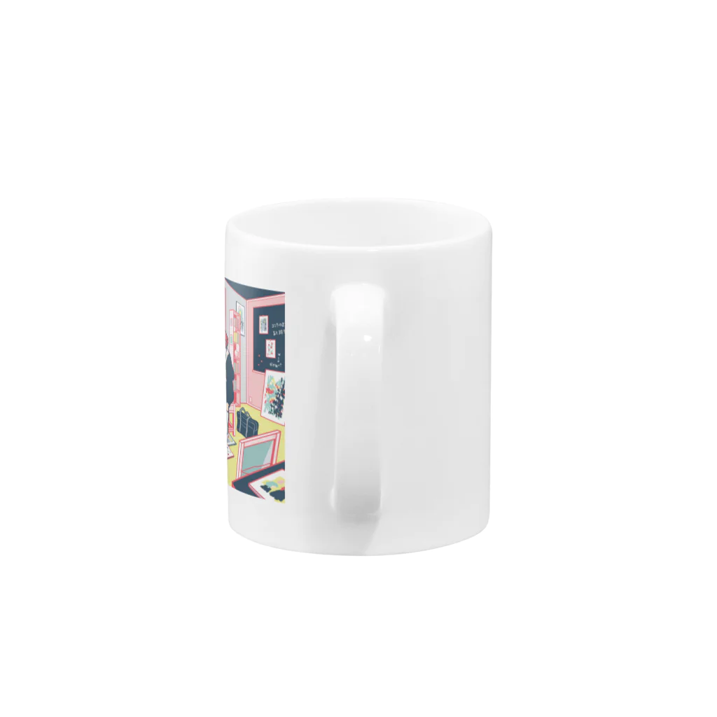 モナカの時間も忘れて Mug :handle