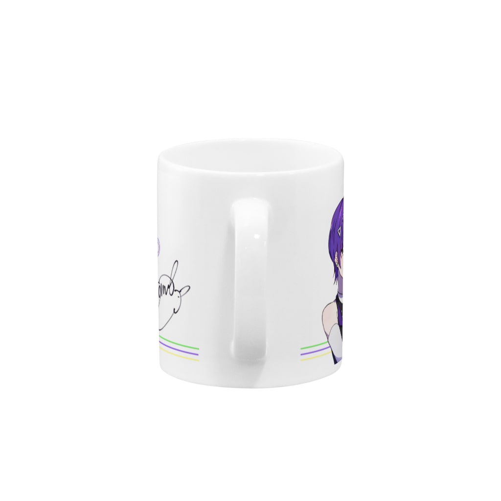 堀越あやめのサイン入りマグ(数量限定) Mug :handle