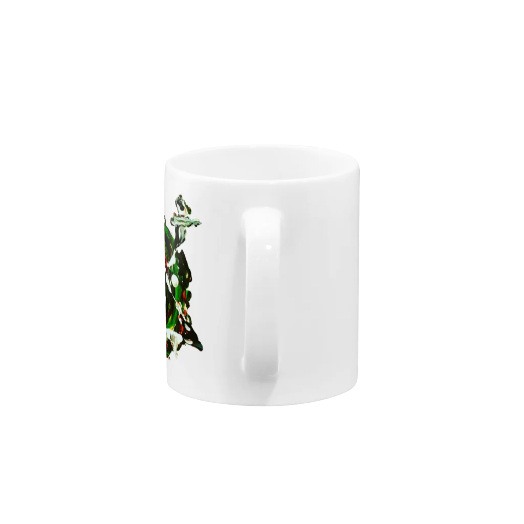 Mujo_uのサンカクノマモリ Mug :handle