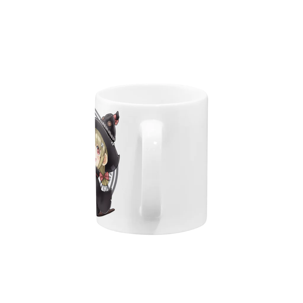 nowsketchのMAJOKKO GAKUEN Mine Mug :handle