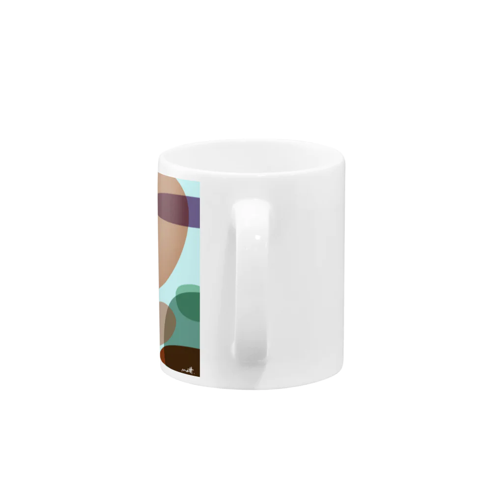 tidepoolの潮溜りのミーバイdesign Mug :handle