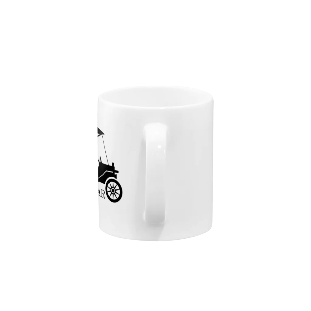 CheepLandのアンティークカー Mug :handle