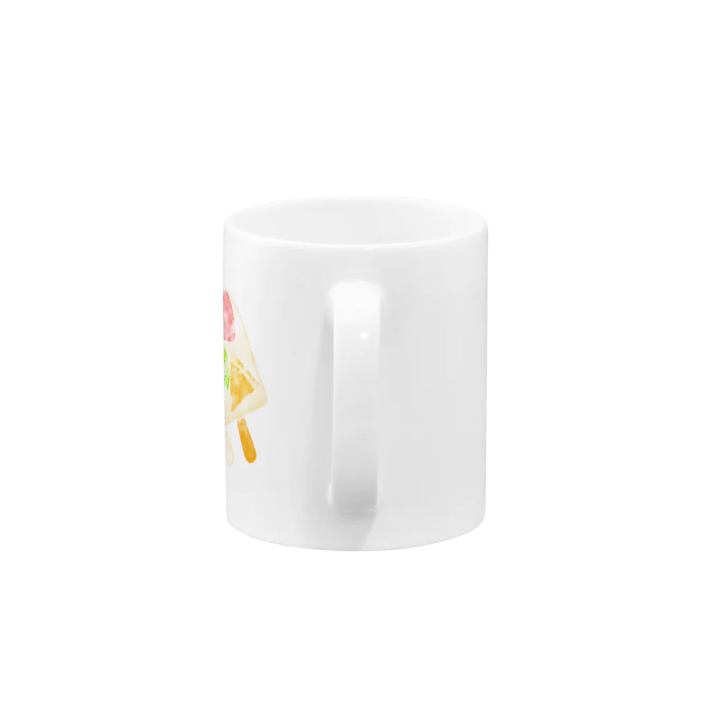 VanillaShakeの冷え冷えフルーツアイスバー Mug :handle