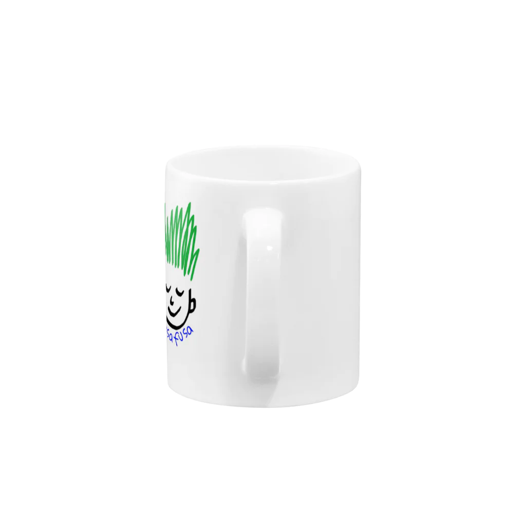 masaeekekoのfusafusa Mug :handle