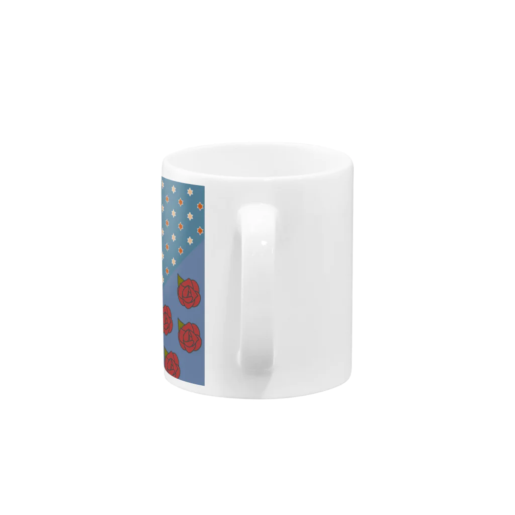 ossoの花の見る夢（青） Mug :handle