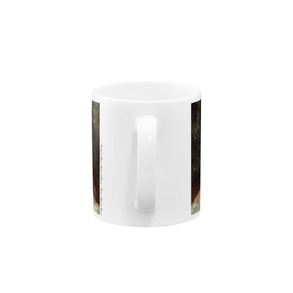 SONOTENI-ARTの016-003　ルノワール　『イレーヌ・カーン・ダンヴェール嬢』　マグカップ Mug :handle