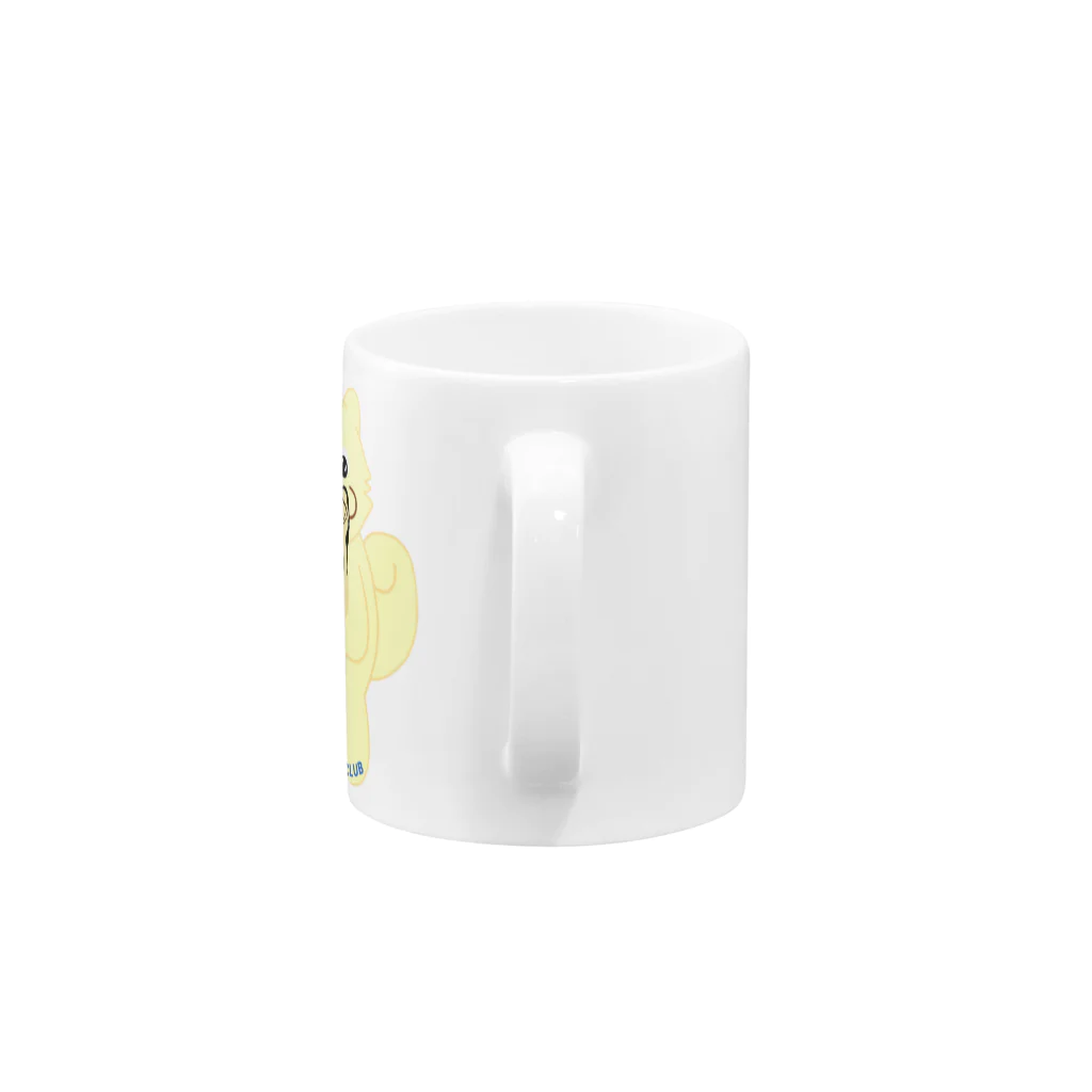 LUCKY CLUBの牡蠣ラッキーちゃん Mug :handle