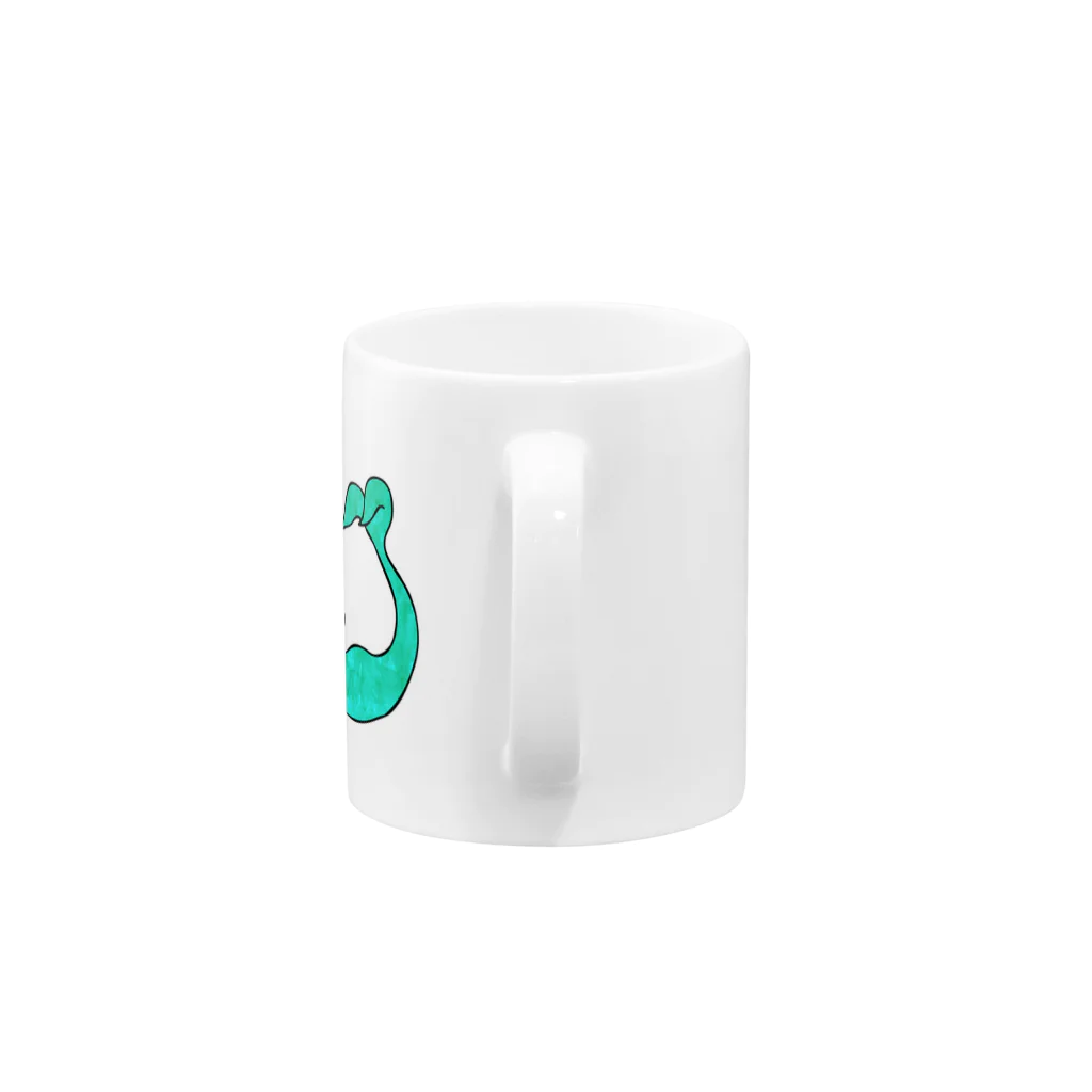 Mermaidmomoのマーメイド もも　イラスト① Mug :handle