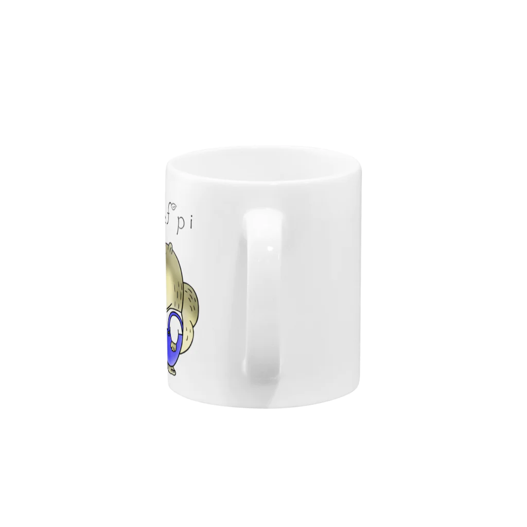 LeafpiのLeafpi's ロゴ Mug :handle