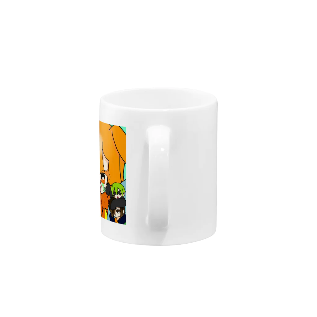 ̯キャロ🥕(*꒪⌓꒪)のキャロBy猫蛇作 Mug :handle